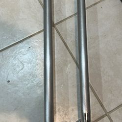 Bathroom Accessory 24” Peened Grab Bar Chrome 