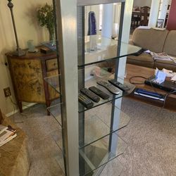 Beautiful Heavy Thick Glass Shelving Unit