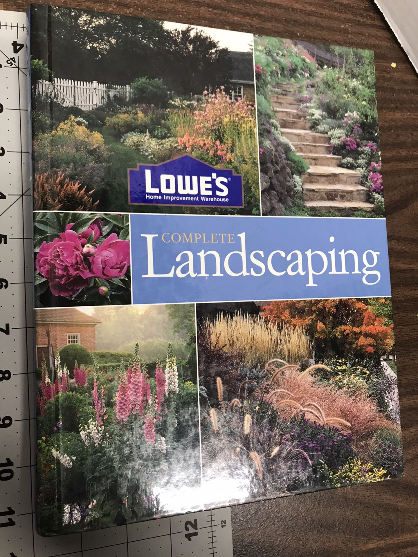Lowe’s landscaping hardcover book