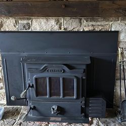 Harmon Wood And Coal Stove  Insert With Blower 