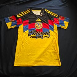 CLUB AMERICA MEN'S HOME SOCCER JERSEY SIZE S M & L
