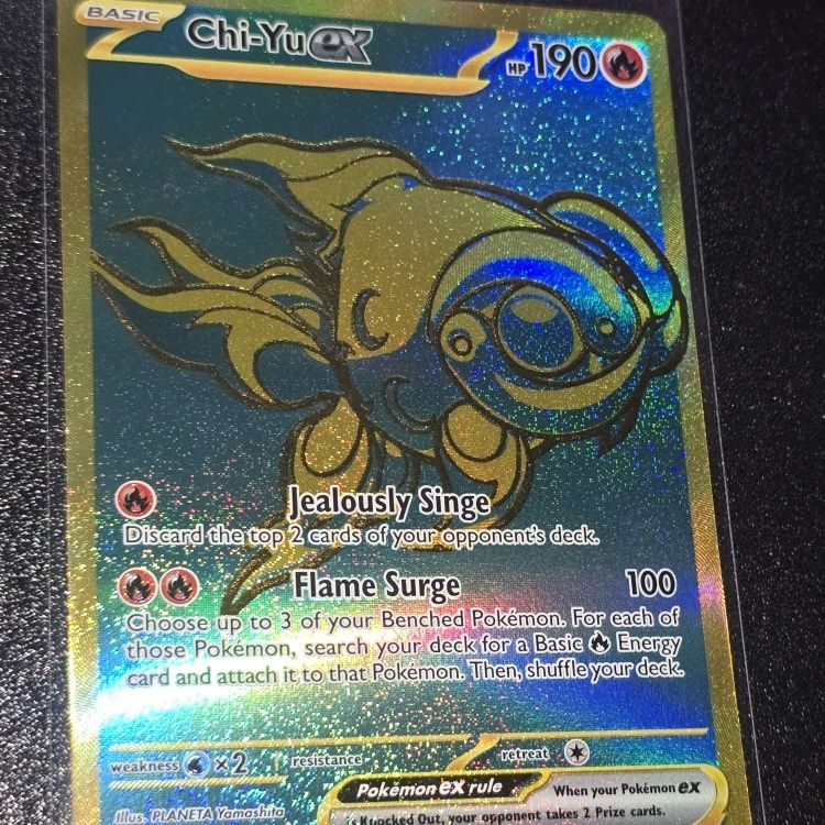 chi-yu pokmon card Amazon.com: Pokemon - Chi Yu ex 040/193