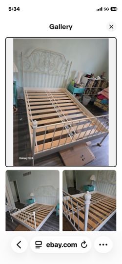 Queen bed frame IKEA