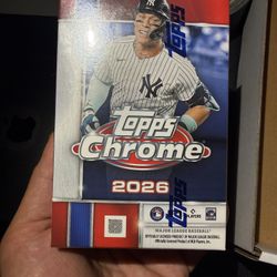 2026 Topps Chrome Blaster Box