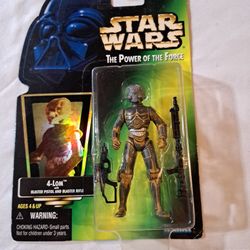 Has bro Star Wars 1997 power of the force Action Figure 