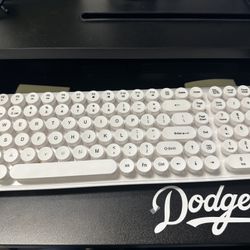 White Wireless Keyboard