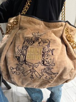 Juicy Couture Velour Tote Bag