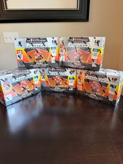 2021 Panini Prizm Draft Picks Football Mega Box Lot of 5