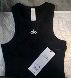 Alo Yoga Aspire Tank Top Black XXS