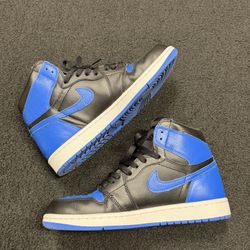 Nike Air Jordan 1 Royal Blue High Tops size 8.5