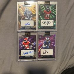 NFL Rookie Numbered Autographs 