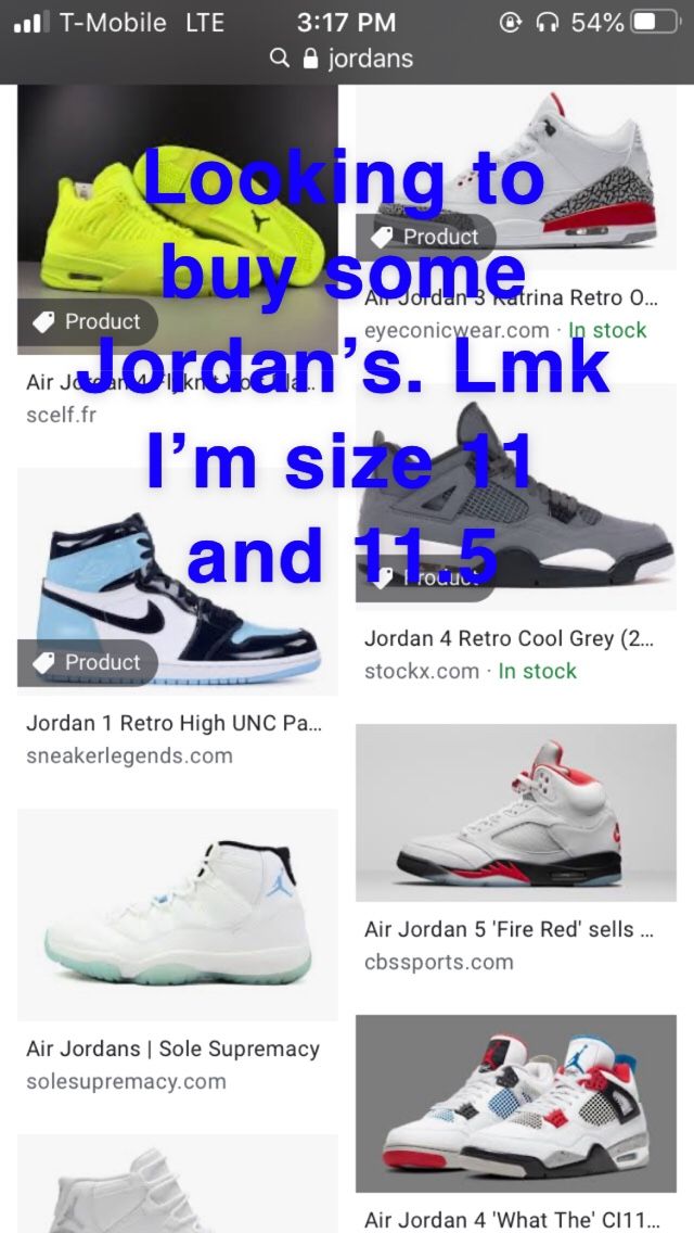 Looking for Jordan’s