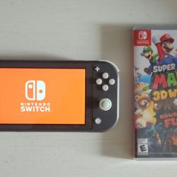 Nintendo Switch Lite with Mario