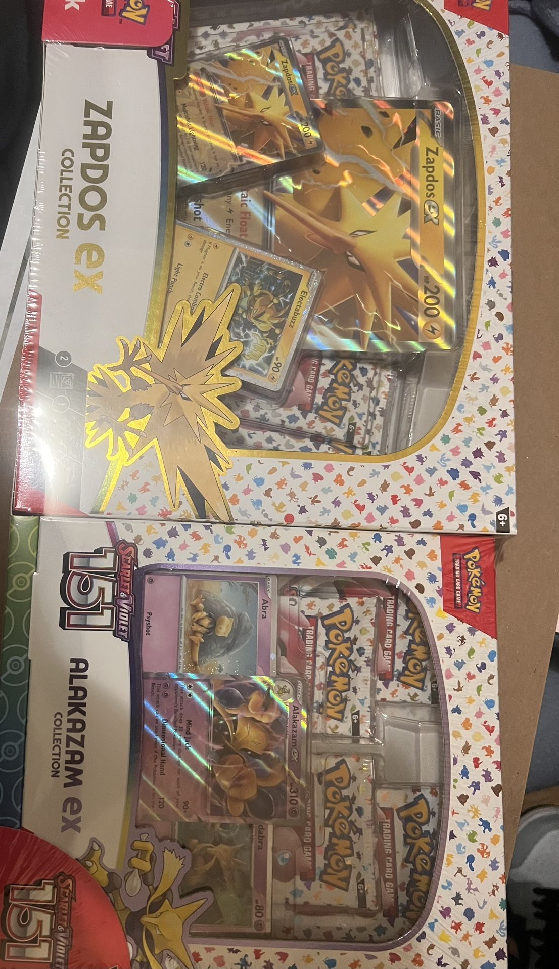 Zapdos & Alakazam Ex Boxes Bundle
