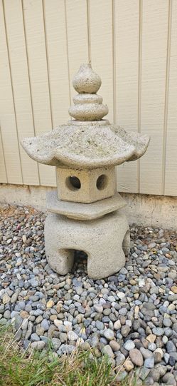 Japanese Stone Garden Pagoda