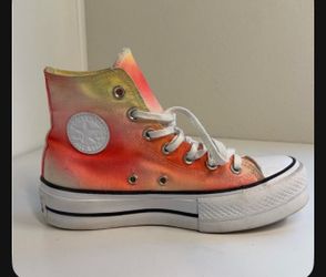 Converse Multicolored ~ Platforms