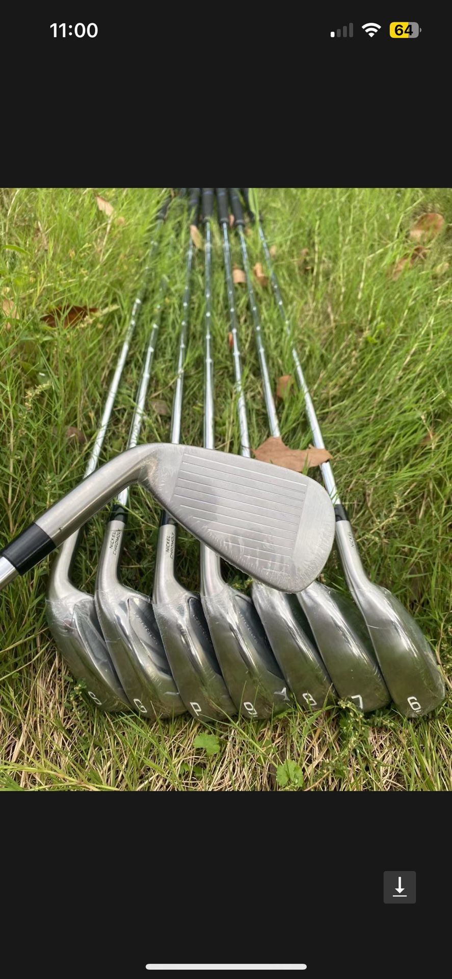 Mizuno Hot metal JPX 923 iron set