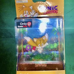 Totaku Collection #21 Sonic the Hedgehog Tails Figure Game Stop 1st Edition