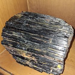 21lb Raw Black Tourmaline Mix With Mica And Feldspar. 