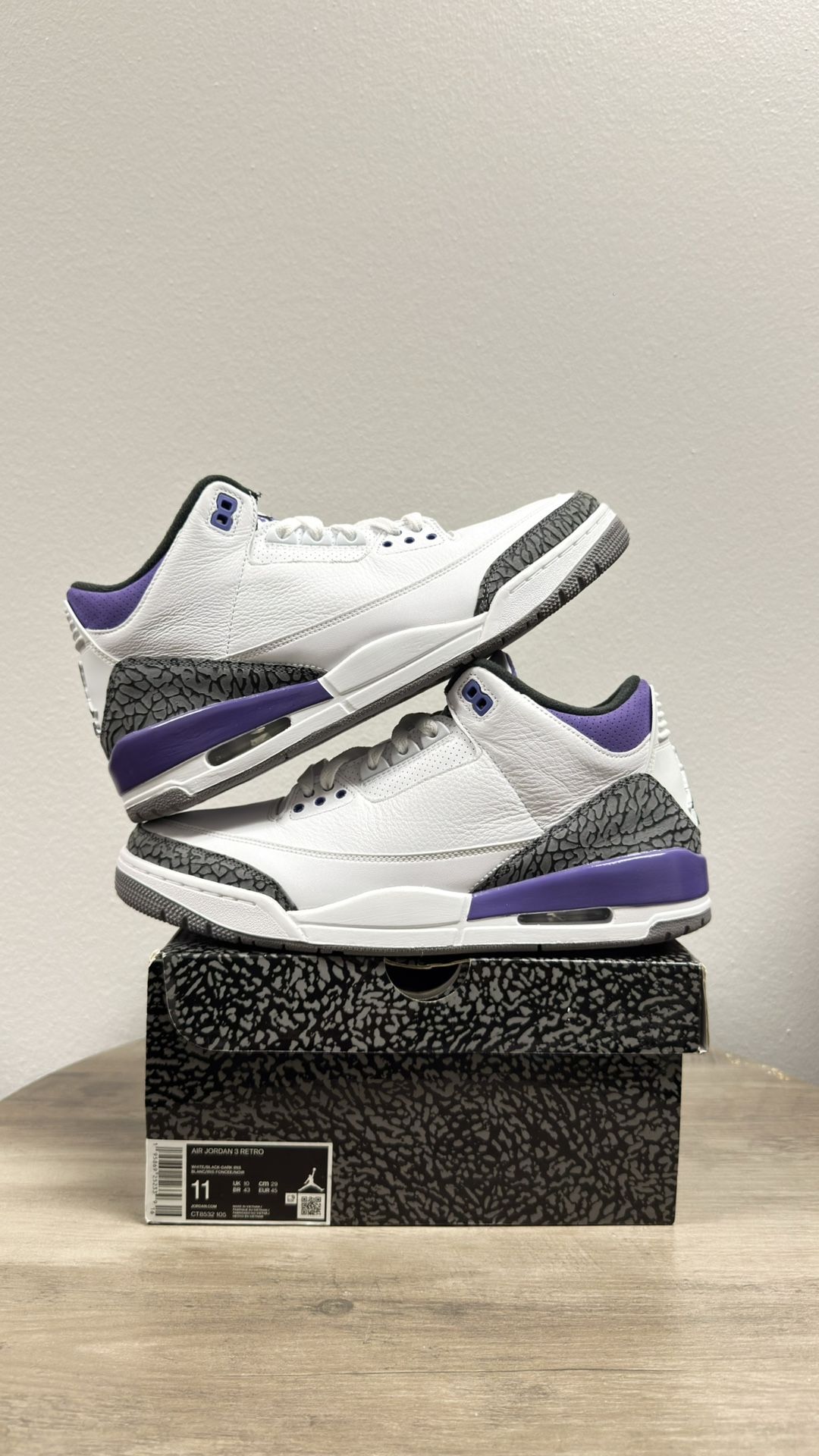 Air Jordan 3 Dark Iris