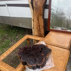 End Tables With Coffee Table / Have Glass To Coffee Table Bring From Storage , Fantastic Cut Would Specially Had Cut To Tinker With
