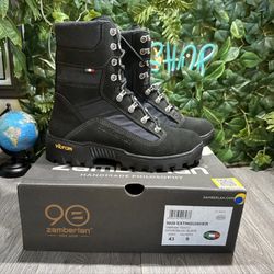 Zamberlan 5020 Extinguisher II WLF Men's Black Hiking Work Boots Size USA 9 NEW