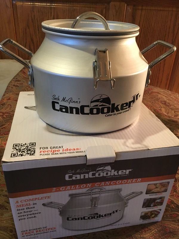 Can Cooker Jr Cooker, Perfect for Campers!