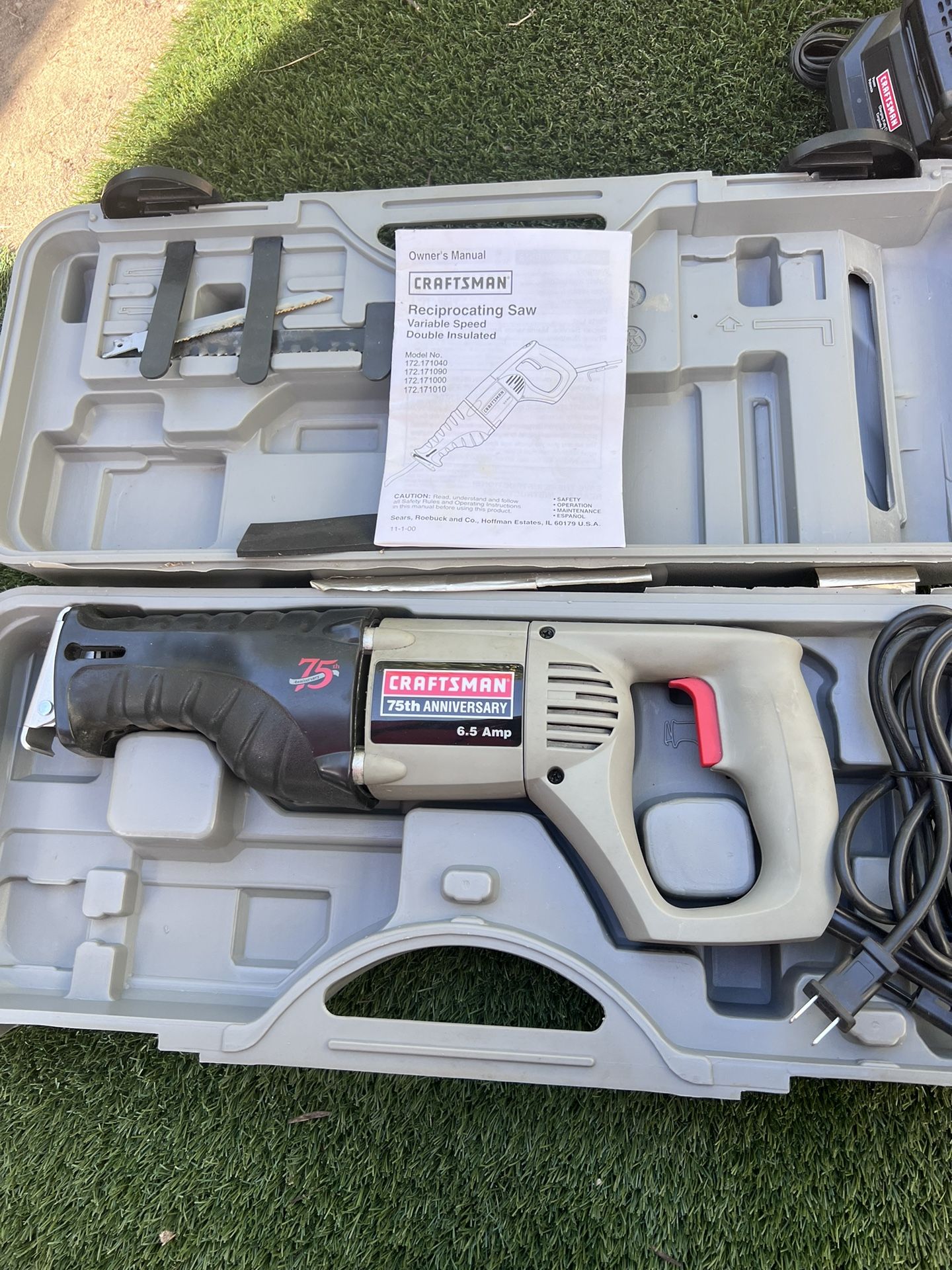 Craftsman 75th Anniversary Reciprocating Saw 120 V - 6.5 AMP