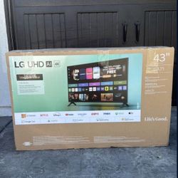 MV 43UA71 43” Lg smart 4k Uhd tv 