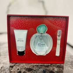 🔥 Acqua di Gioia 3-Piece EDP Gift Set - In Stock Now! 🎁🔥
