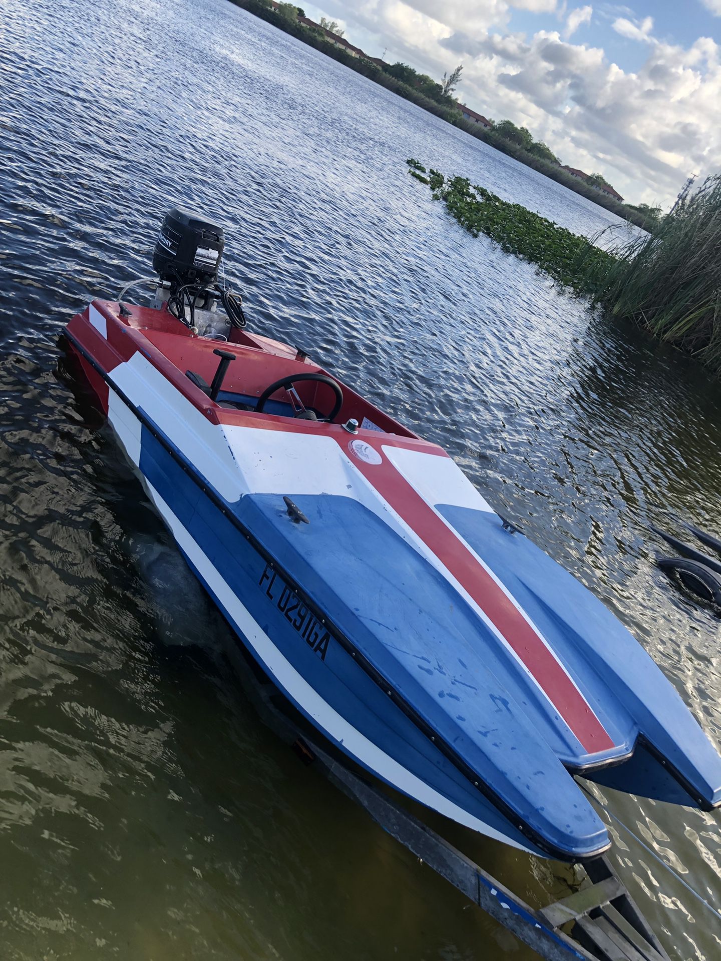 Mini Catamaran Racing Speed Boat