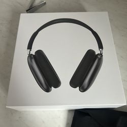 AirPods Max Headphones, color black and grey