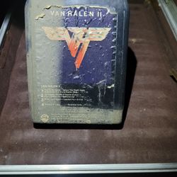 Van Halen2 8 Track Cassette