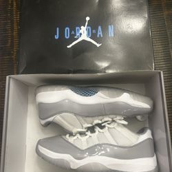 Jordan 11 Low Cement Grey Size 8.5