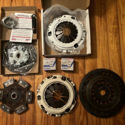 Honda parts k20 k24 flywheel and clutches thow out bearings.