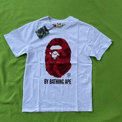 BAPE SHIRT RED