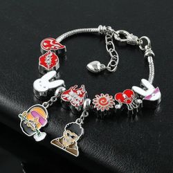 Bad Bunny Rapper Hot Charms Bracelet 