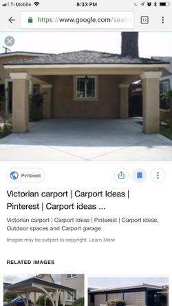 Looking for someone that can build a double carport.