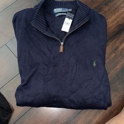 Men’s Long Sleeve Sweater. POLO