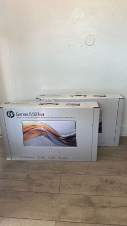 Brand New : Set of 2 - HP 527sa 27” FHD Monitors