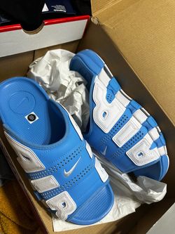 Nike uptempo slides size 12