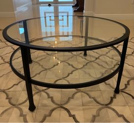 Pottery Barn Round Coffee Table