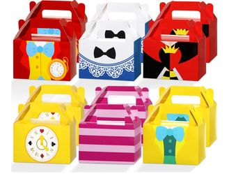 Alice in Wonderland 24 pcs Party Favor Boxes