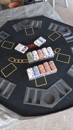 Poker table