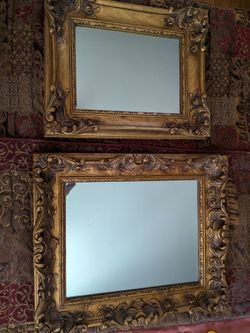 Hand Carved Real Wood Antique Wall Mirrors