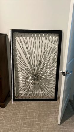 Metal wall art