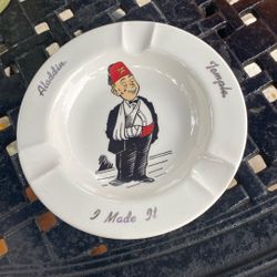 Aladdin Shriner “I Made It” Porcelain Plate