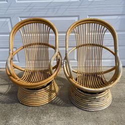 Rattan Swivel Chairs Free Delivery