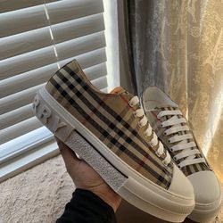 Burberry Brown Shoes For Men 