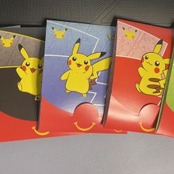 McDonald’s Pokémon Promo Cards Sealed